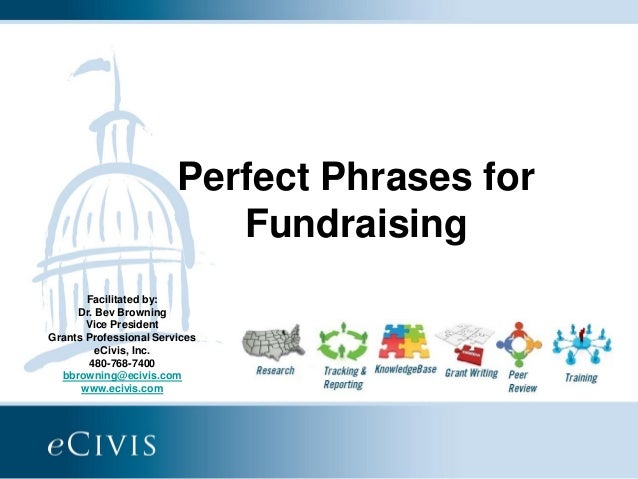 fundraising phrases