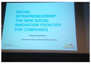 121213 intracnf heather dietz social entrepreneurship