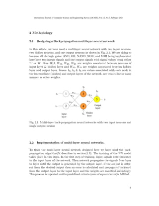 Multilayer Backpropagation Neural for Implementation of Logic Gates ...