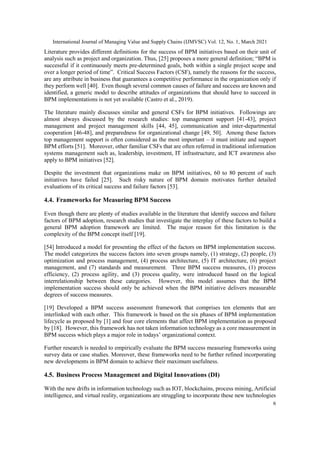 A THEMATIC LITERATURE REVIEW ON BUSINESS PROCESS MANAGEMENT | PDF