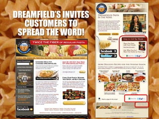 DREAMFIELD’S INVITES
   CUSTOMERS TO
 SPREAD THE WORD!
 