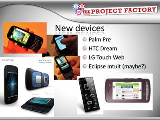 The new web: mobile New technologies, new applications (new ways of connecting) #ATSYDM Jennifer Wilson 