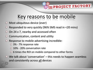 The new web: mobile New technologies, new applications (new ways of connecting) #ATSYDM Jennifer Wilson 