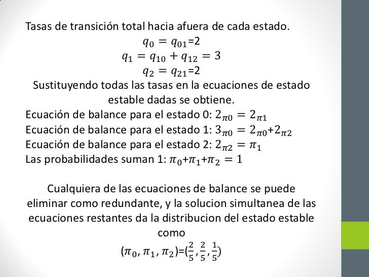 cadenas de markov en tiempo continuo ejemplos cadenas de markov estados absorbentes y de tiempo continuo cadenas de markov en tiempo continuo ejemplos cadenas de markov estados absorbentes y de tiempo continuo