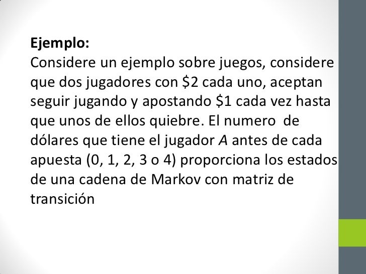 cadenas de markov en tiempo continuo ejemplos cadenas de markov estados absorbentes y de tiempo continuo cadenas de markov en tiempo continuo ejemplos cadenas de markov estados absorbentes y de tiempo continuo
