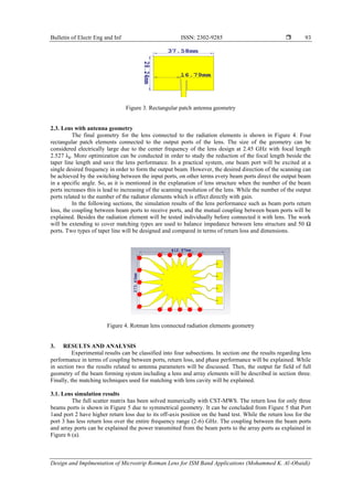 Design and implementation of microstrip rotman lens for ISM band ...