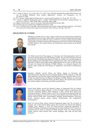Design and implementation of microstrip rotman lens for ISM band ...