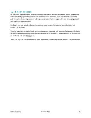 Thesis Big Data | PDF