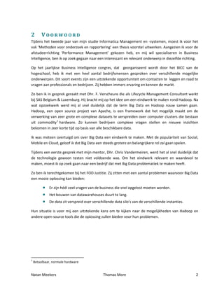 Thesis Big Data | PDF