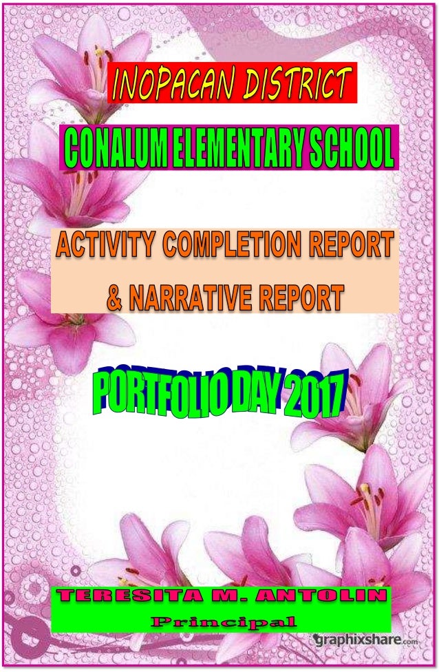 Portfolio Day [ACR] Activity Completion Report and 