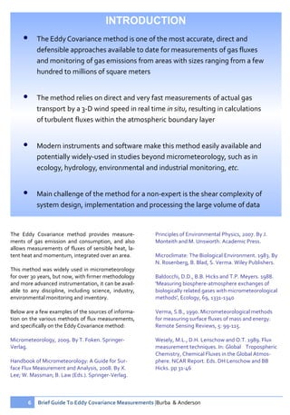 Back Eddy Example A Brief Practical Guide To Eddy Covariance Flux Measurements Principles ...