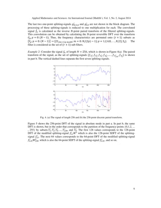 NEW METHOD OF SIGNAL DENOISING BY THE PAIRED TRANSFORM | PDF
