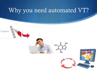 Why you need automated VT?
 