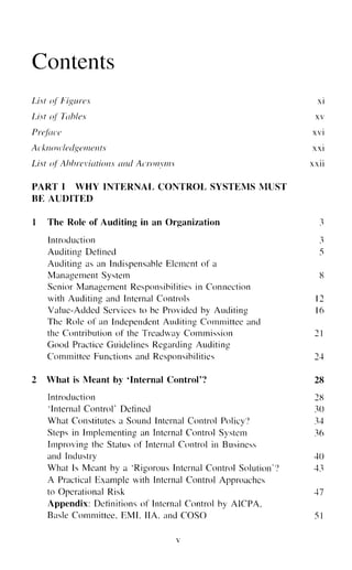 Implementing And Auditing The Internal Control System Dimitris N ...