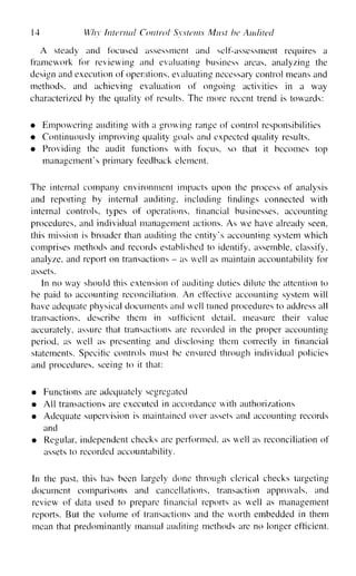 Implementing And Auditing The Internal Control System Dimitris N ...
