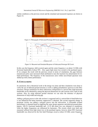 MICROSTRIP COUPLED LINE FILTER DESIGN FOR ULTRA WIDEBAND APPLICATIONS | PDF