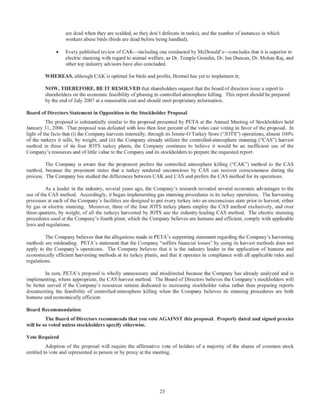 hormel foods  064731_4_Proxy