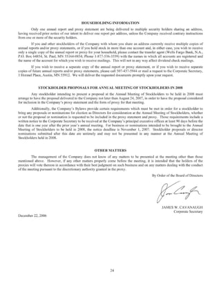 hormel foods  064731_4_Proxy