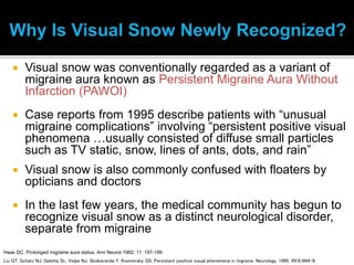 Minor Visual Snow Example Visual Snow | PPTX