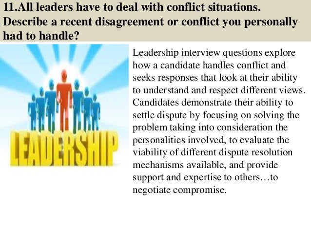 44 leadership interview questions and answers leadership question