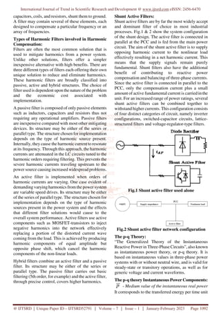 Simulation of Shunt Active Power Filter Based on p q Theory | PDF