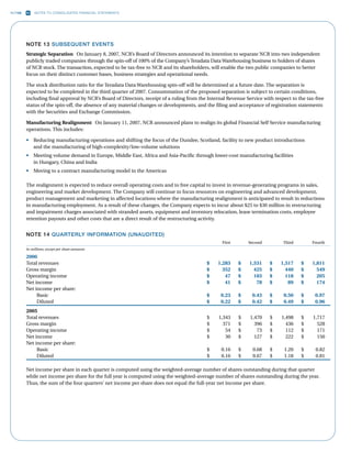 ncr annual reports 2006