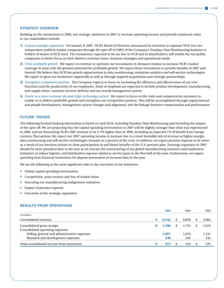 ncr annual reports 2006