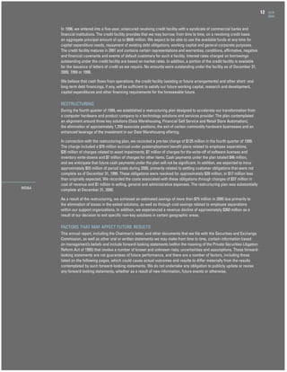ncr annual reports 2000