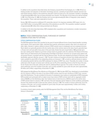 ncr annual reports 2000