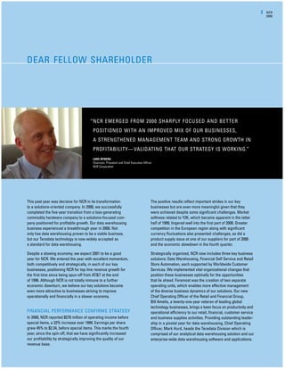 ncr annual reports 2000