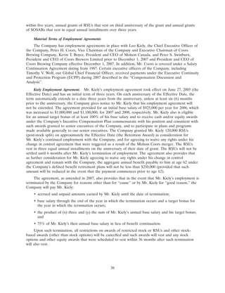 molson coors brewing   ProxyStatement1