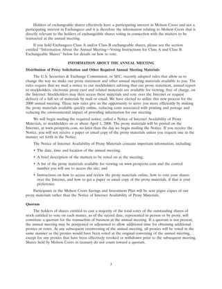 molson coors brewing   ProxyStatement1