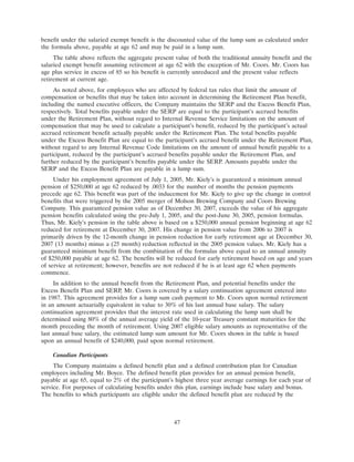 molson coors brewing   ProxyStatement1