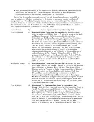 molson coors brewing   ProxyStatement1