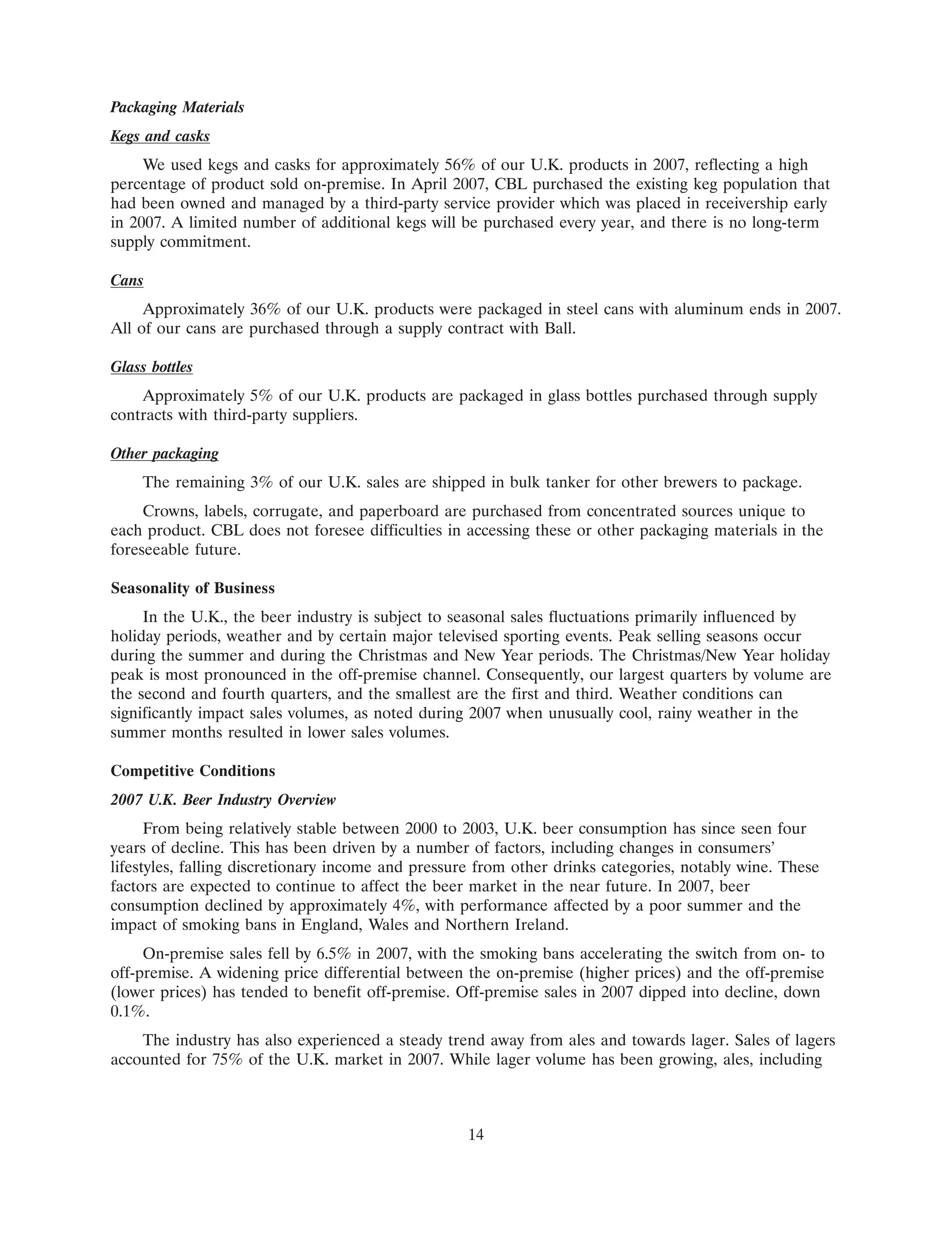 molson coors brewing 200710K