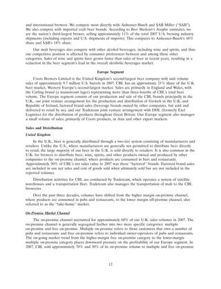 molson coors brewing  200710K