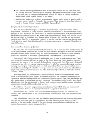 molson coors brewing  200710K