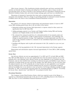 molson coors brewing  200710K