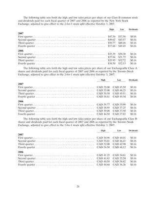 molson coors brewing  200710K