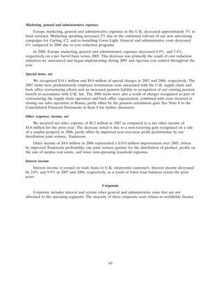 molson coors brewing  200710K