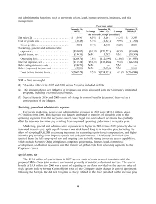molson coors brewing  200710K
