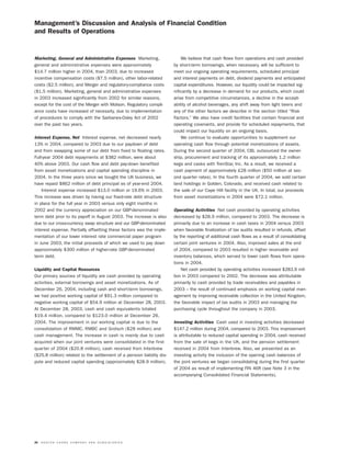 molson coors brewing  MOLSONCOORS_AR2004_EN