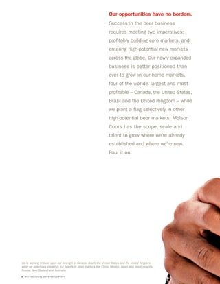 molson coors brewing  MOLSONCOORS_AR2004_EN
