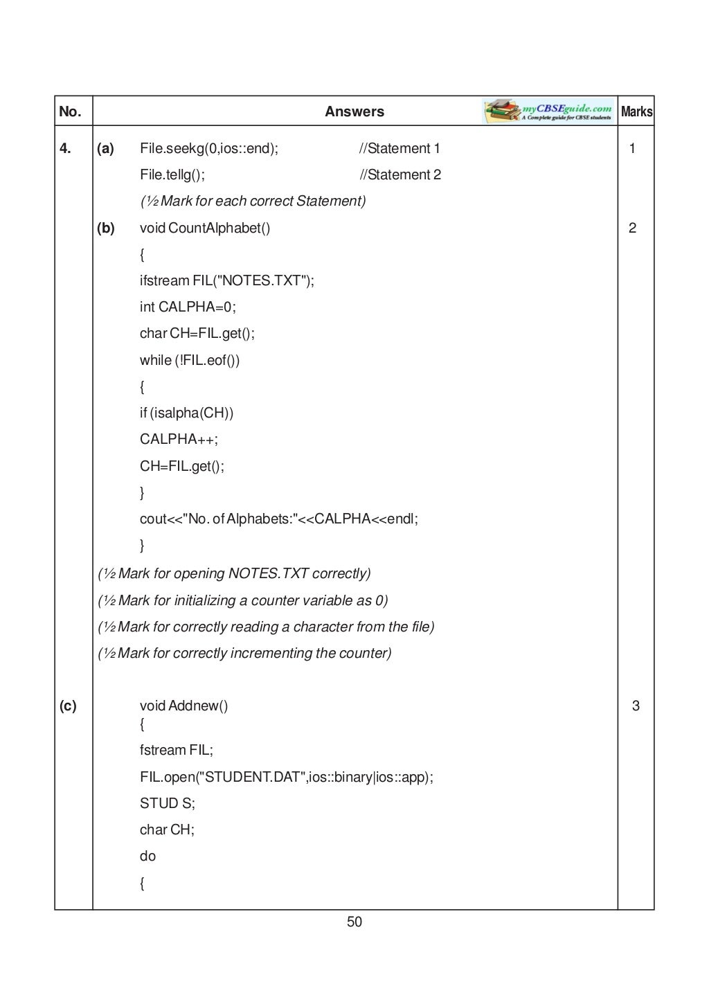 computer science sample papers 2