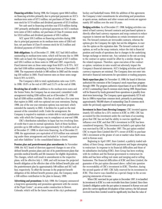 molson coors brewing  COORS_AR1998