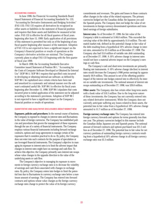 molson coors brewing  COORS_AR1998