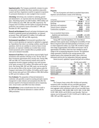 molson coors brewing  COORS_AR1998
