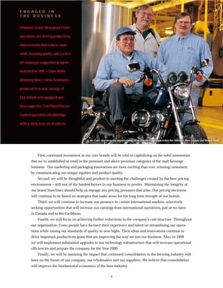 molson coors brewing  COORS_AR1998