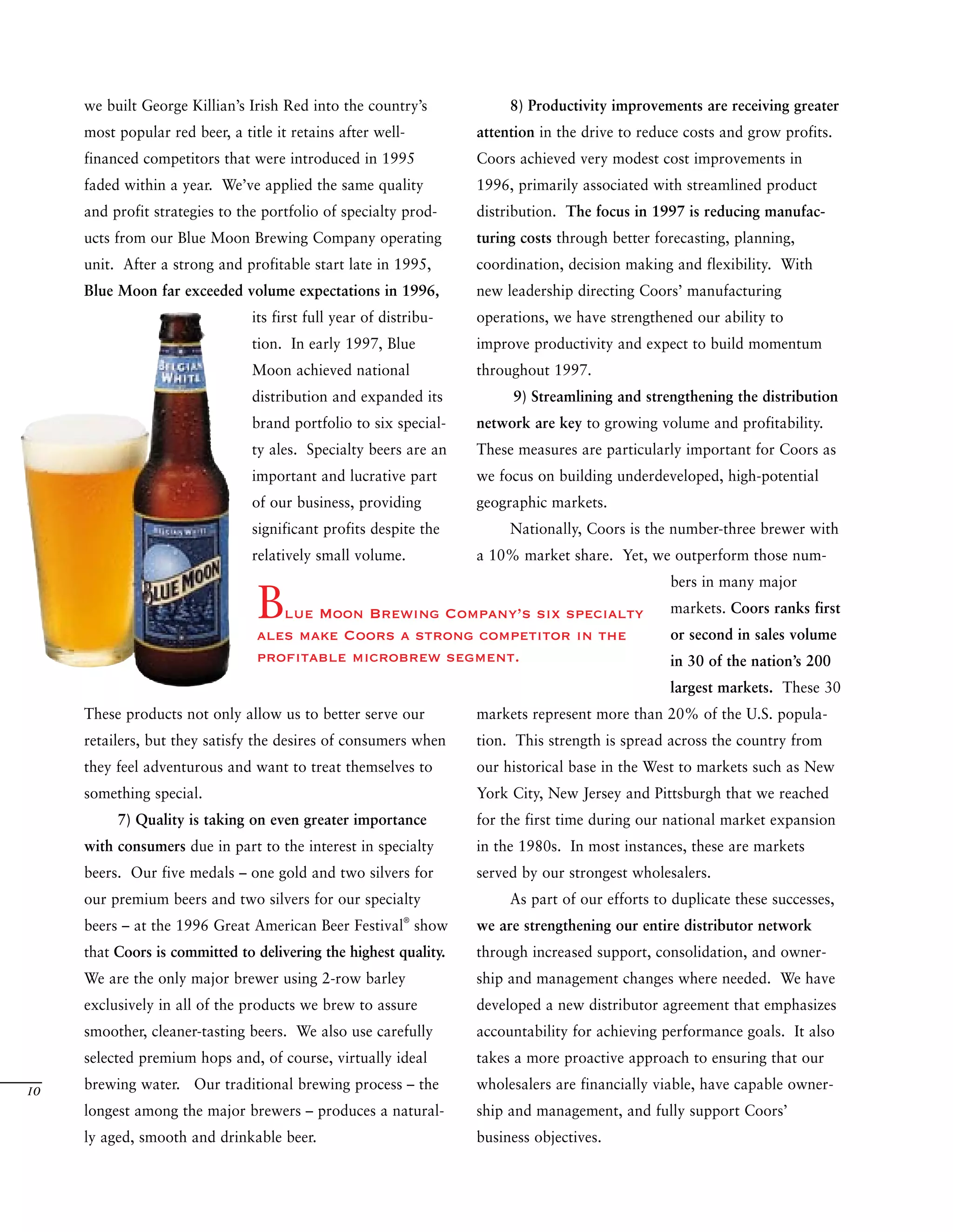 molson coors brewing COORS_AR1996