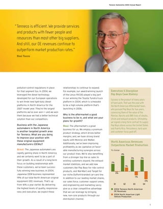 tenneco annual reports 2004